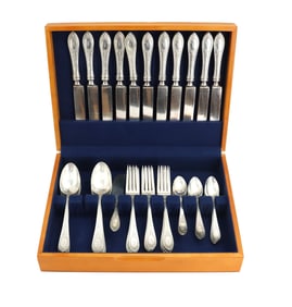 (48) American Wallace Sterling Adam Pattern Flatware - 95.665 ozt.