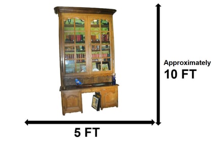 Rare Monumental Approximately 10 Foot Antique French Buffet DuCorps