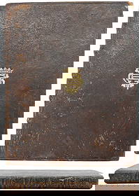 French Emblemata Book by Goidtsenhoven 1613: French Emblemata Book by Goidtsenhoven 1613. Size: 7 7/8 x 6 1/4 in. This phenomenal emblemata book is titled “Le Microcosme Contenant Divers Tableaux De La Vie Humane” an