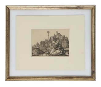 Albrecht Durer (1471-1528) German, Engraving on Laid Paper