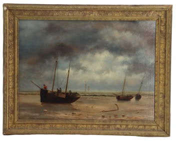 Attributed to William Edward Norton (1843-1916) American, Oil on Canvas Painting