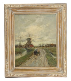 Charles Paul Gruppe (1860-1940) Canadian/American, Oil on Canvas