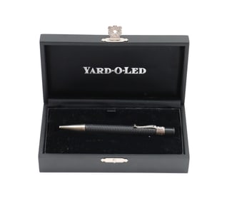 Yard-o-led Ballpoint Pen with Sterling Accents, Original Box