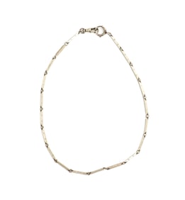 Silver Plated Watch Chain