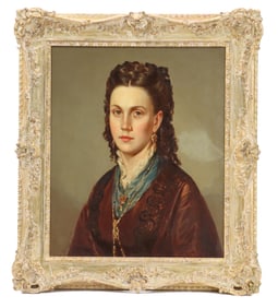 Honigmann (19th Century) American, Oil on Board