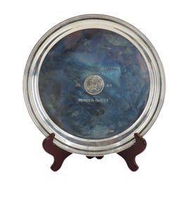 Gorham Sterling Silver Plate - 13.385 ozt.