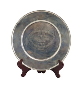 American Sterling Silver Schofield Co. Plate Circa 1930 - 13.055 ozt.