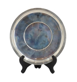 American Watson Sterling Silver Plate - 7.905 ozt.