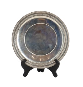 Wallace Sterling Silver Plate - 5.975 ozt.