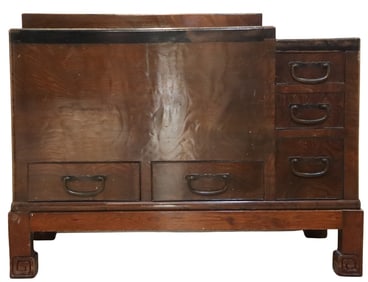 Old Japanese Wood Hibachi