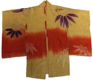Japanese Silk Haori Robe
