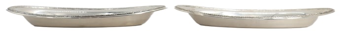 Pair of Prelude International Sterling Silver Shallow Bowls - 17.180 ozt.