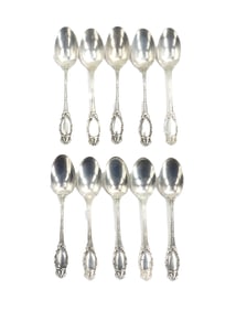 (10) International Silver Sterling Spoons - 7.430 ozt.