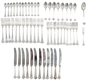 (56) Holmes & Edwards .830 Flatware Set - Gross 44.41 ozt.