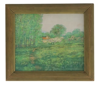 Albert Prentice Burton (1868-1931) American, Oil on Canvas