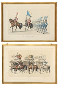 (2) Heinrich Jenny (1824-1891) Swiss, Engravings