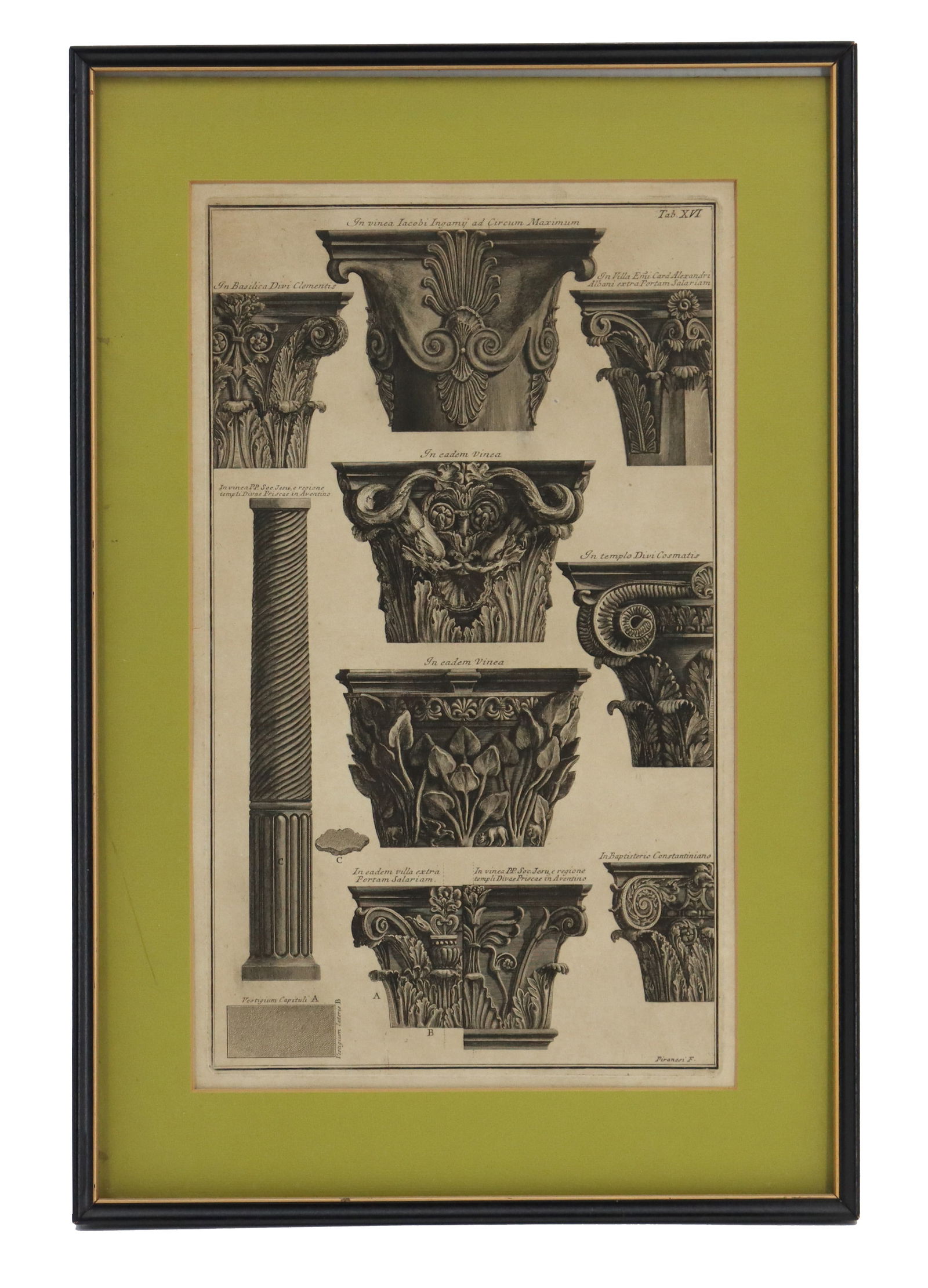 Giovanni Piranesi (1720-1778) Italian, Architectural Etching (1 of 12)