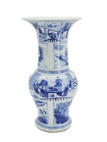 Chinese Blue and White Porcelain Vase