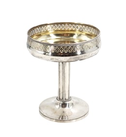 European German 800 Silver Compote by L Bertsch