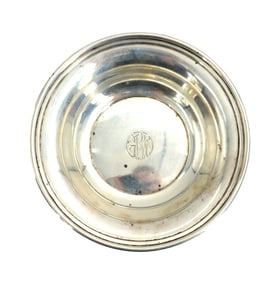 Monogrammed Sterling Silver Bowl - 2.185 ozt.