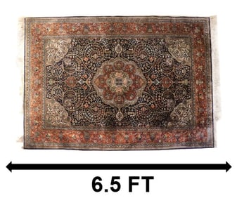 Persian Tabriz Silk Rug