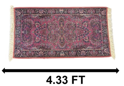Persian Sarouk Wool Rug