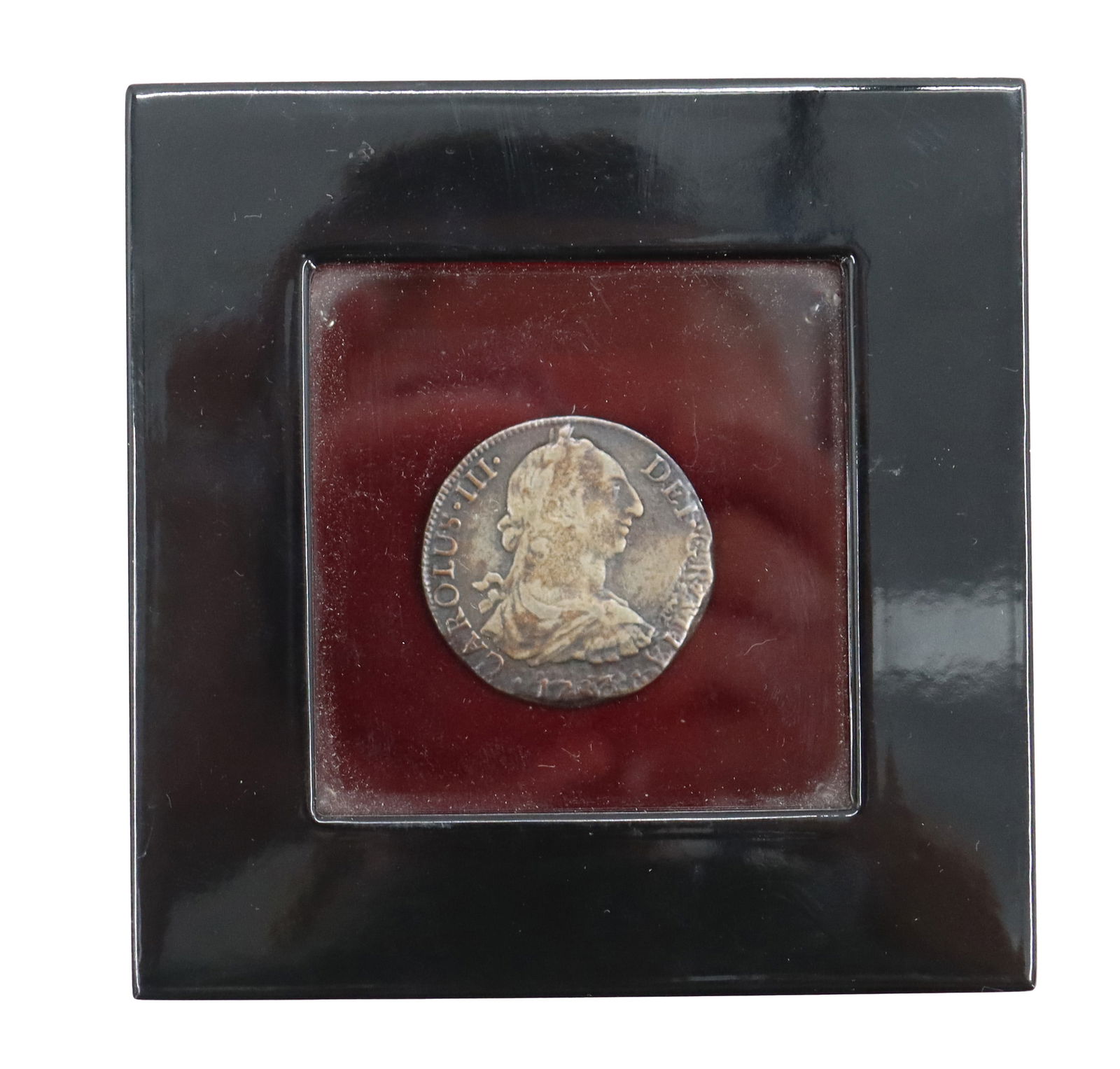 1785 Spanish Colonial Silver Real in Box (1 of 16)