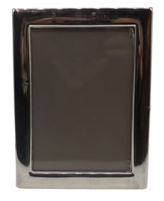 English Sterling Silver Desktop Picture Frame