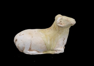 Chinese Pottery Mingqi of a Ram