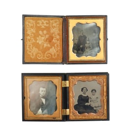 Two New England Civil War Era Daguerreotypes
