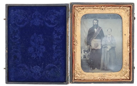 Antique Tintype in Case