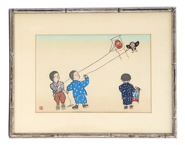 Hitoshi Kiyohara (1896-1956) Japanese, Woodblock Print