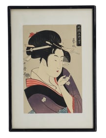 Kitagawa Utamaro, Japanese Woodblock Print