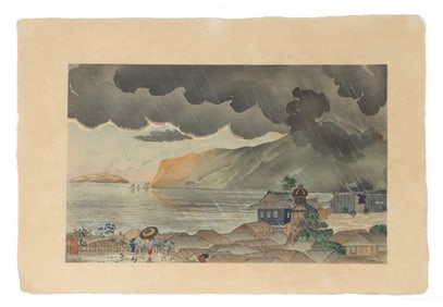 Kobayashi Kiyochika (1847-1915), Woodblock Print