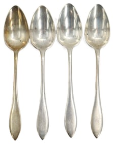 (4) Towle Lafayette Sterling Silver Spoons - 3.930 ozt.
