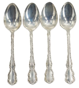 (4) Sterling Silver Spoons - 2.160 ozt.