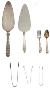 (7) Sterling Silver Serveware - Gross 5.365 ozt.
