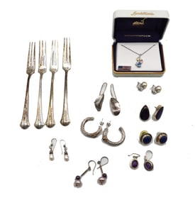 (21) Sterling Silver Items - Gross 3.07 ozt.