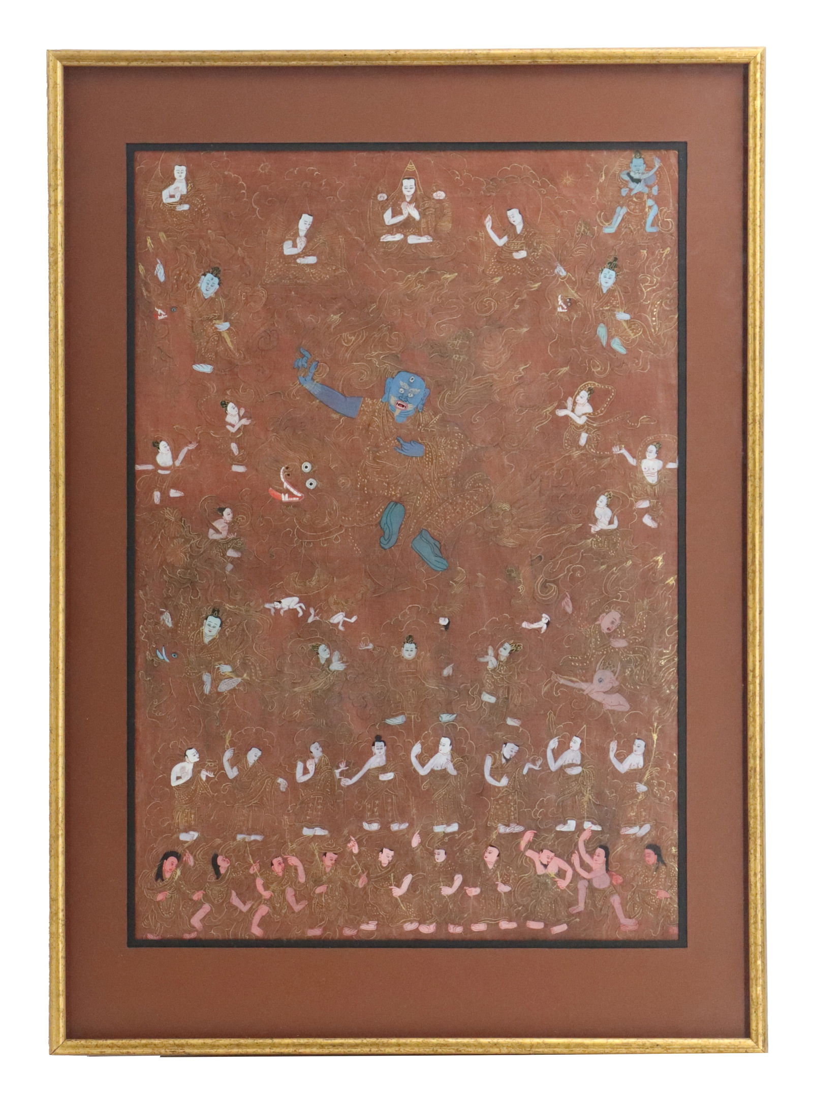 Early Thangka Possibly 18th Century (1 of 12)