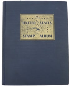 United States Stamp Album by Grosset & Dunlap 1933