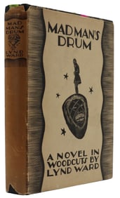 Madman’s Drum by Lynn Ward, 1930 First Edition with Dust Jacket