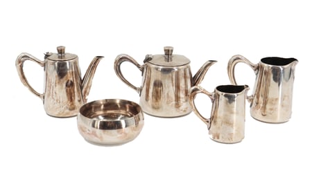 (5) French Christofle Silver Plated Vessels