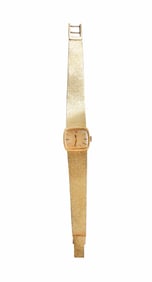 Girard Pierce Marked 750 (18k) Gold Wrist Watch - Gross 40.7 g.
