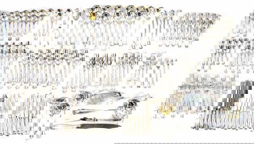 (146) Tiffany & Co. Sterling Flatware Pieces - Gross 246.57 ozt.