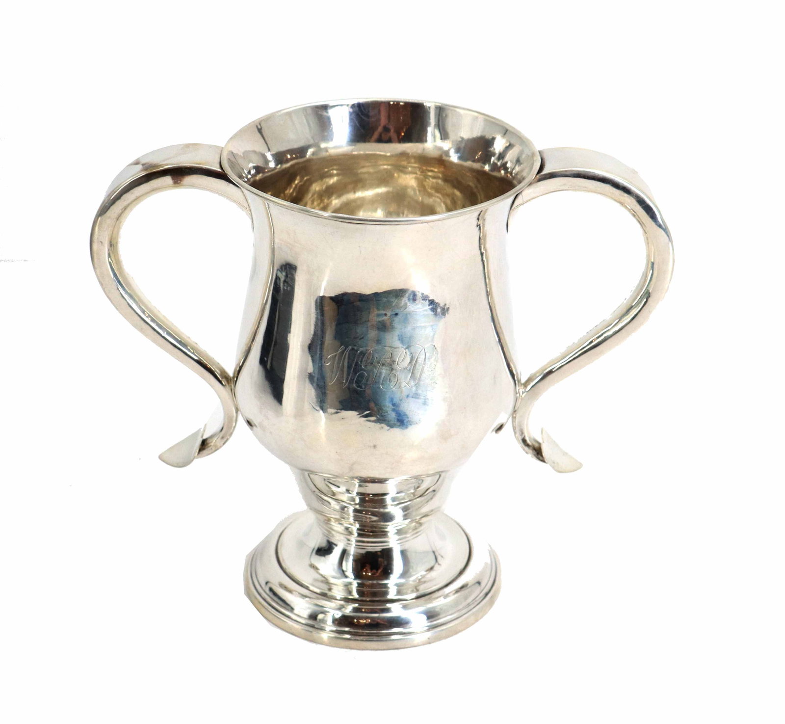 English Sterling Silver Loving Cup - 17.17 ozt. (1 of 16)