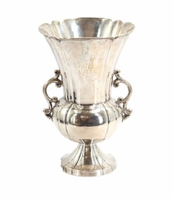 Mexican Sanborns Sterling Silver Vase - 41.59 ozt.