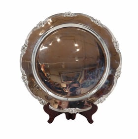 Peruvian Camusso Sterling Silver Charger - 29.26 ozt.