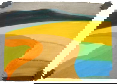 David Hayes (1931-2013) American, Abstract Landscape Gouache on Paper