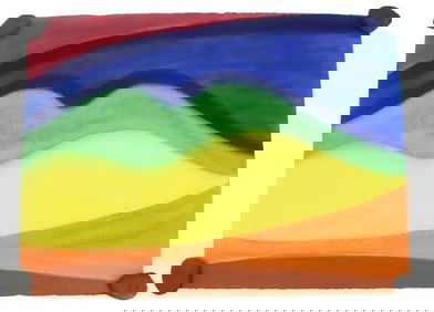 David Hayes (1931-2013) American, Abstract Gouache on Paper