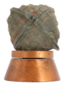 Jeremy Popelka (Born 1960) American, Cast Glass Sculpture